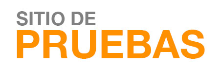 Logo del sitio de pruebas
